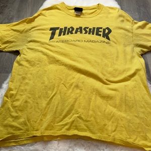 Yellow thrasher t shirt